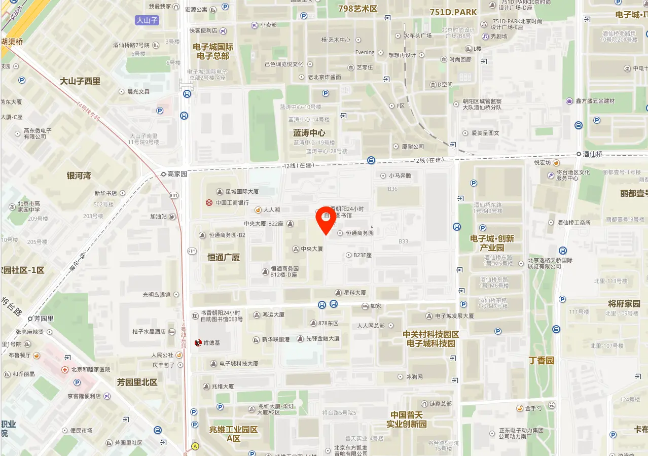 恒通国际商务园地图位置